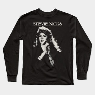 Stevie Nicks Silhouette Long Sleeve T-Shirt